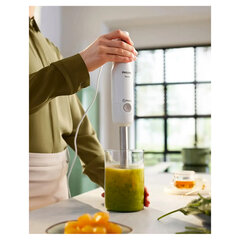 Блендер погружной PHILIPS HR2534/<wbr/>00, 650 Вт, 1 скорость, 1 насадка, стакан, белый