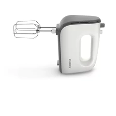 Миксер PHILIPS HR3745/<wbr/>00 на подставке 450 Вт, 5 скоростей, 2 венчика, 2 крюка для теста, чаша, белый
