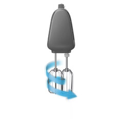 Миксер PHILIPS HR3745/<wbr/>00 на подставке 450 Вт, 5 скоростей, 2 венчика, 2 крюка для теста, чаша, белый