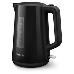 Чайник PHILIPS HD9318/<wbr/>20, 1,7 л, 2200 Вт, закрытый нагревательный элемент, пластик, черный