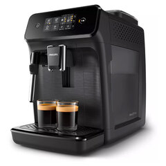 Кофемашина PHILIPS EP1220/<wbr/>00, 1500 Вт, объем 1,8 л, ручной капучинатор, черная