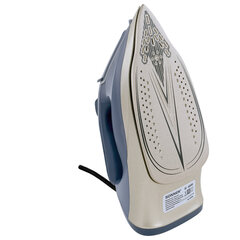 Утюг паровой SONNEN SI-6008, 2200 Вт, керамическое покрытие, антикапля, серебристый/<wbr/>золотой, 456998