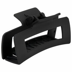 Краб для волос 10,5 см, soft-touch, чёрный, MONTE VITA (МОНТЕ ВИТА), 456999