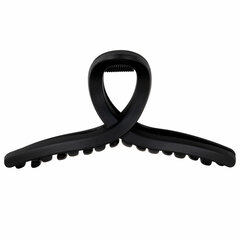 Краб для волос 11 см, soft-touch, чёрный, MONTE VITA (МОНТЕ ВИТА), 457006