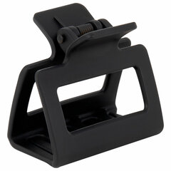 Краб для волос 5 см, soft-touch, чёрный, MONTE VITA (МОНТЕ ВИТА), 457009