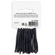 Резинки для волос НАБОР 20 шт., 0,45х14 см, чёрный, MONTE VITA (МОНТЕ ВИТА), 457039