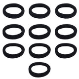 Резинки для волос НАБОР 10 шт., мягкие, средние, АССОРТИ, MONTE VITA (МОНТЕ ВИТА), 457046