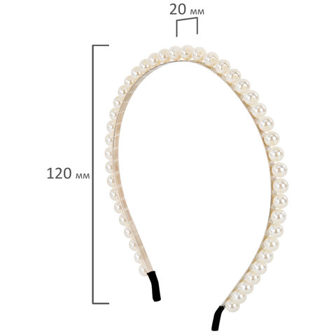 Ободок для волос, ширина 2 / 3 / 3 см АССОРТИ 2, MONTE VITA (МОНТЕ ВИТА), 457124 - фото 9