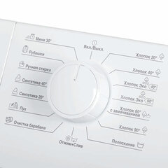 Стиральная машина BEKO WRS5511BWW, 1000 об/<wbr/>мин, 5 кг, фронтальная загрузка, 15 программ, белая