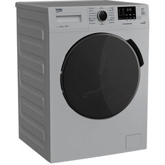 Стиральная машина BEKO RSPE78612S, 1200 об/<wbr/>мин, 7 кг, фронтальная загрузка, 15 программ, пар, серебристая