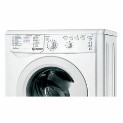 Стиральная машина INDESIT IWSB 5105, 1000 об/<wbr/>мин, 5 кг, фронтальная загрузка, 16 программ, белая