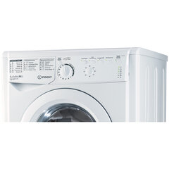 Стиральная машина INDESIT EWSB 5085 CIS, 800 об/<wbr/>мин, 5 кг, фронтальная загрузка, 16 программ, белая