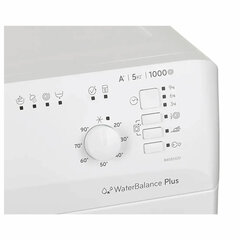 Стиральная машина INDESIT BWSB 51051, 1000 об/<wbr/>мин, 5 кг, фронтальная загрузка, 17 программ, белая