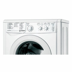 Стиральная машина INDESIT IWSC 6105, 1000 об/<wbr/>мин, 6 кг, фронтальная загрузка, 16 программ, белая