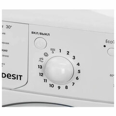 Стиральная машина INDESIT IWSC 6105, 1000 об/<wbr/>мин, 6 кг, фронтальная загрузка, 16 программ, белая