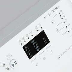 Стиральная машина INDESIT BWUA 51051 L B, 1000 об/<wbr/>мин, 5 кг, фронтальная загрузка, 17 программ, белая