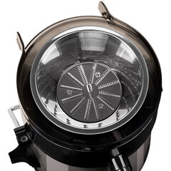 Соковыжималка SCARLETT SC-JE50S18, 800 Вт, стакан 0,6 л, емкость для жмыха 1 л, пластик, сталь/черный