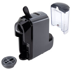 Кофемашина капсульная 3 в 1 для молотого кофе и капсул DOLCE GUSTO и NESPRESSO, SONNEN CM510G, 1450 Вт, 0,6 л, графит, 457339