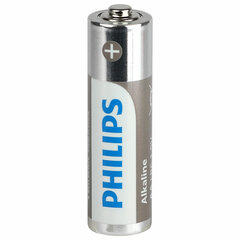 Батарейки алкалиновые КОМПЛЕКТ 2 шт. (отрывной блок) PHILIPS Entry, АА (LR6, 24А), блистер