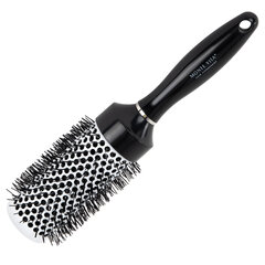 Расческа для укладки волос термобрашинг 24,5&times;6&times;4,5 см, круглая, продувная, черная, MONTE VITA (МОНТЕ ВИТА), 457418