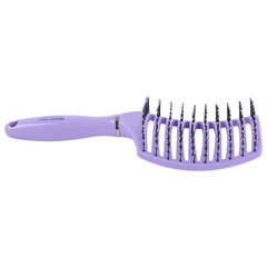 Расческа для волос скелетная, 24,5&times;7 см, продувная, фиолетовая/<wbr/>черная, MONTE VITA (МОНТЕ ВИТА), 457421