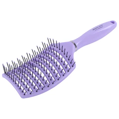 Расческа для волос скелетная, 24,5&times;7 см, продувная, фиолетовая/<wbr/>черная, MONTE VITA (МОНТЕ ВИТА), 457421