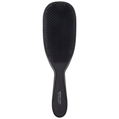 Расческа для волос массажная 22,5&times;6,5 см, чёрная + щетка для чистки В ПОДАРОК, MONTE VITA (МОНТЕ ВИТА), 457429