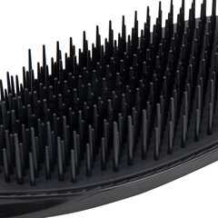 Расческа для волос массажная 22,5&times;6,5 см, чёрная + щетка для чистки В ПОДАРОК, MONTE VITA (МОНТЕ ВИТА), 457429