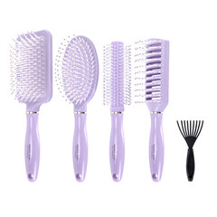 Расческа для волос НАБОР 4 шт + щетка для чистки В ПОДАРОК MONTE VITA (МОНТЕ ВИТА), 457437