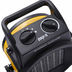 Тепловая пушка электрическая BALLU BKR-5, 3000 Вт, 220 B, терморегулятор, круглая, желтая