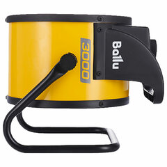 Тепловая пушка электрическая BALLU BKR-5, 3000 Вт, 220 B, терморегулятор, круглая, желтая