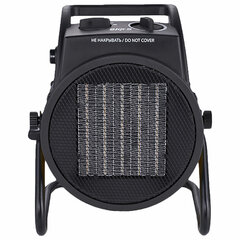 Тепловая пушка электрическая BALLU BKR-5, 3000 Вт, 220 B, терморегулятор, круглая, желтая