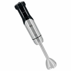 Блендер погружной BQ (БИ-КЬЮ) HB421PS, 1400 Вт, 12 скоростей, 5 насадок, стакан, черный