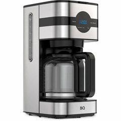 Кофеварка капельная BQ (БИ-КЬЮ) CM2002, 900 Вт, объем 1,5 л, поддержание температуры, серебристая