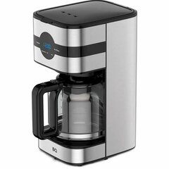 Кофеварка капельная BQ (БИ-КЬЮ) CM2002, 900 Вт, объем 1,5 л, поддержание температуры, серебристая