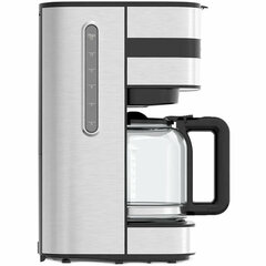 Кофеварка капельная BQ (БИ-КЬЮ) CM2002, 900 Вт, объем 1,5 л, поддержание температуры, серебристая