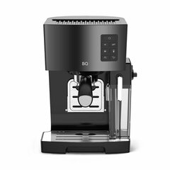 Кофеварка рожковая BQ (БИ-КЬЮ) CM9002, 1450 Вт, объем 1,4 л, 19 бар, автоматический капучинатор, черная