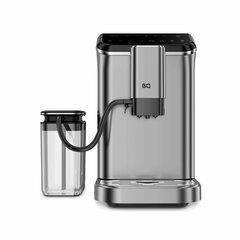 Кофемашина BQ (БИ-КЬЮ) CM6000, 1350 Вт, объем 1,5 л, автокапучинатор, серебристая