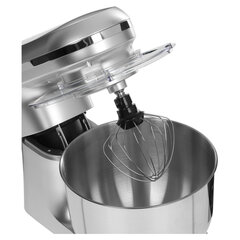 Миксер планетарный BQ (БИ-КЬЮ) MX640, 1600 Вт, 6 скоростей, 3 насадки, металлическая чаша 6 л, серебро