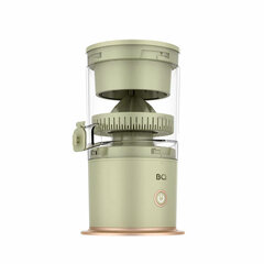 Соковыжималка для цитрусовых аккумуляторная BQ (БИ-КЬЮ) J3000, 45 Вт, стакан 0,2 л, пластик, зеленая