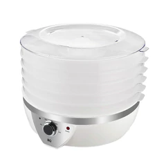 Сушилка для овощей BQ (БИ-КЬЮ) FD1002, объём 7,5 л, 500 Вт, 5 поддонов, механическое управление, белая