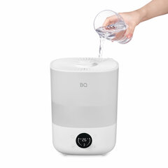 Увлажнитель воздуха BQ (БИ-КЬЮ) HDR1009, объем бака 4 л, 25 Вт, LED-дисплей, аромаконтейнер, белый