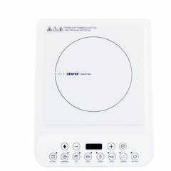 Настольная индукционная плита CENTEK CT-1517, 2000 Вт, 7 программ, электронное управление, белая