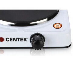 Настольная электрическая плита CENTEK CT-1506, 1000 Вт, 1 конфорка, 5 режимов нагрева, белая