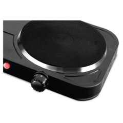 Настольная электрическая плита CENTEK CT-1507, 2000Вт, 2 конфорки, 5 режимов нагрева, черная