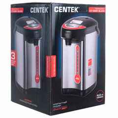 Термопот на 4 литра 3 режима подачи воды CENTEK CT-0081, 850 Вт, 1 температурный режим, пластик/<wbr/>сталь, черный