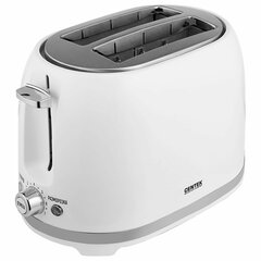 Тостер CENTEK CT-1432, 850 Вт, 2 тоста, 7 режимов, пластик, белый