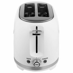 Тостер CENTEK CT-1432, 850 Вт, 2 тоста, 7 режимов, пластик, белый
