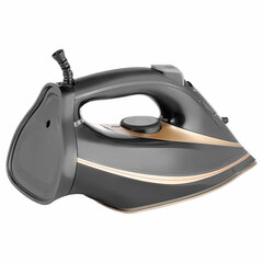 Утюг CENTEK CT-2346, 3200 Вт, керамическое покрытие, антикапля, антинакипь, черный/золотой
