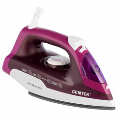 Утюг CENTEK CT-2348, 1800 Вт, антипригарное покрытие, антикапля, антинакипь, фиолетовый